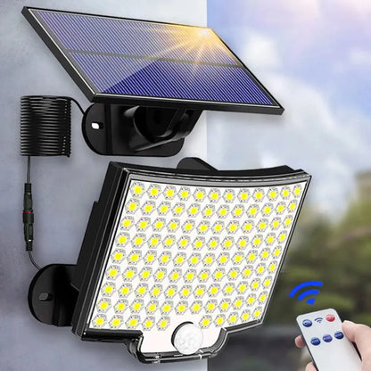 Gefolly Motion Sensor Security Solar Floodlight