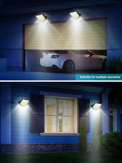 Gefolly Motion Sensor Security Solar Floodlight