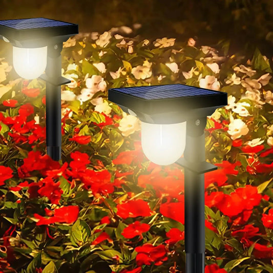 Gefolly 3.7V Ultra Bright Solar Motion Sensor Pathway Lights