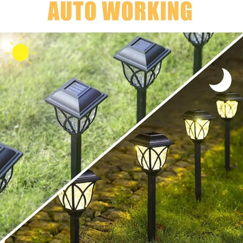 Gefolly Solar LED Warm Light Lawn Lights