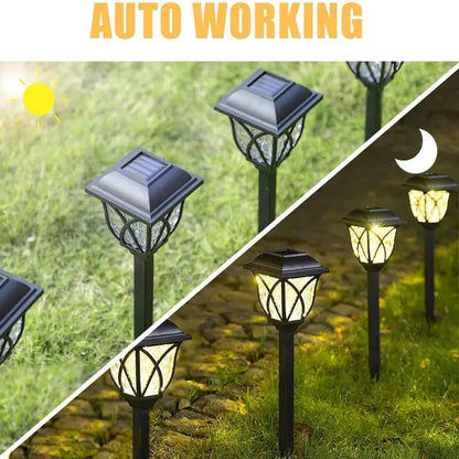 Gefolly Solar LED Warm Light Lawn Lights