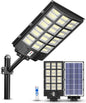 Gefolly&Ofuray  4800W Solar Street Lights Outdoor,460000Lm Solar Security Flood Lights Parking Lot Lights Commercial Dusk to Dawn, 6500k Waterproof Led with Remote Control Motion for Street,Court,Barn