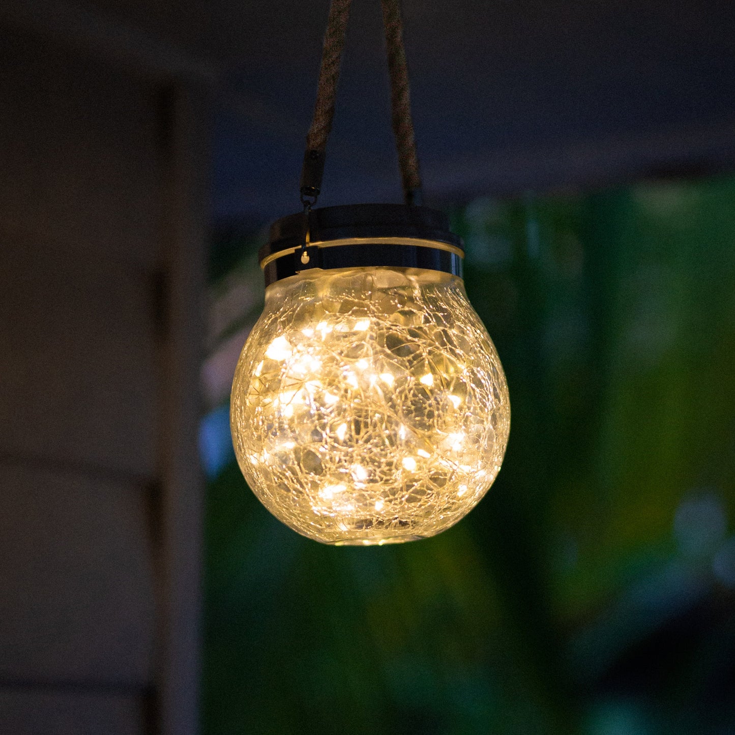 Gefolly Crackle Jar Light 40LED