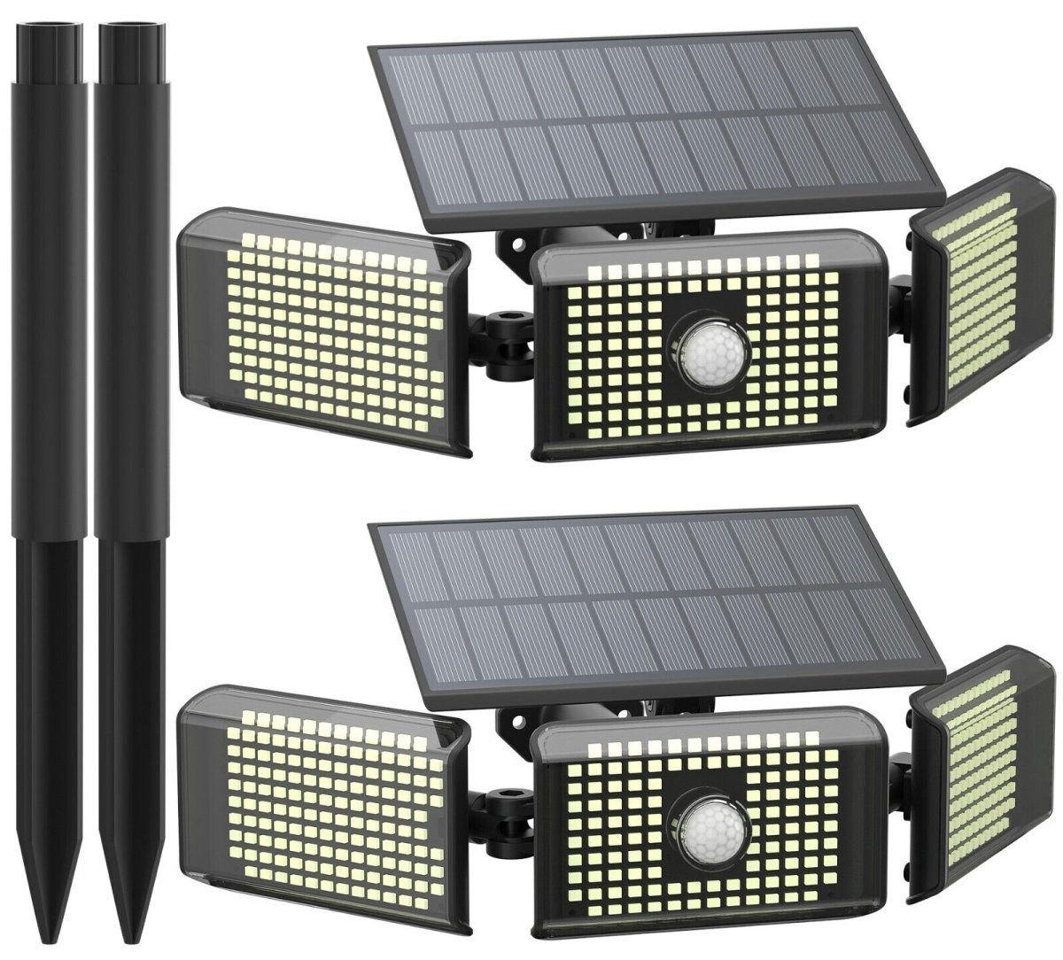 Gefolly Solar Guard Wide LED Motion Landscape Light