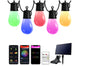 Gefolly ‎5W RGB Weatherproof LED Solar String Lights