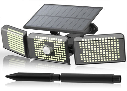 Gefolly Solar Guard Wide LED Motion Landscape Light