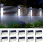 Gefolly Solar Outdoor Aluminum Lights 10 Pack 30LED