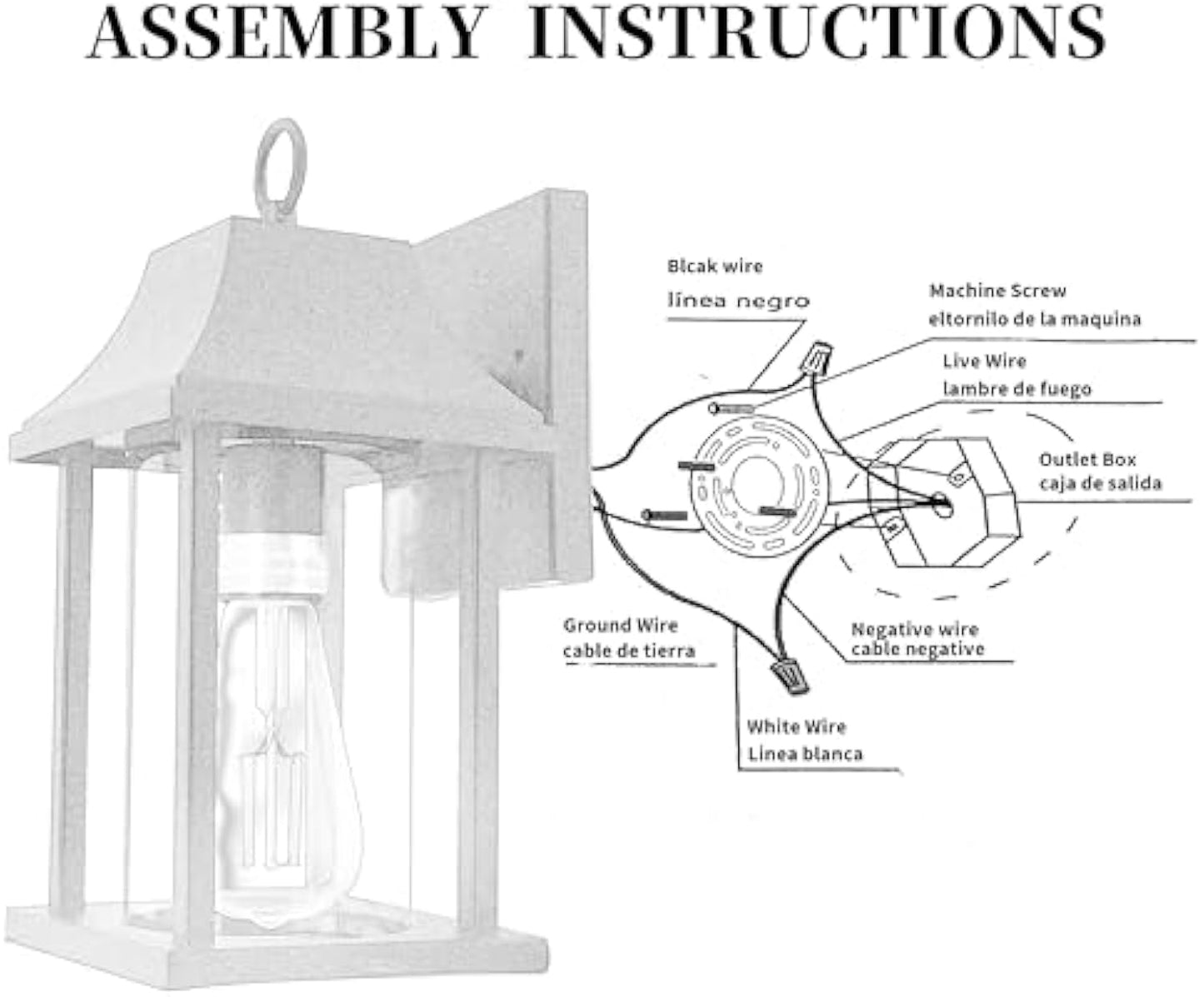 Gefolly Outdoor Wall Light