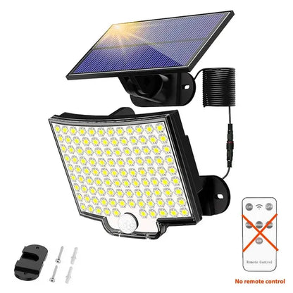 Gefolly Motion Sensor Security Solar Floodlight